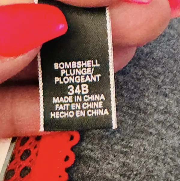 Victoria's Secret Bombshell Plunge Push-up Add 2 Cup Sizes Bra - Image 11