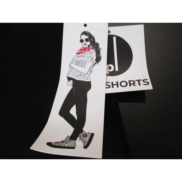 Preggo Leggings Maternity Leggings Black XL Built‑In Pockets Girlshorts Style - Image 4