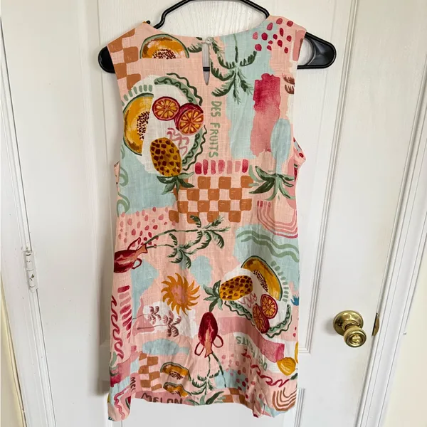 Anthropologie Paper Hearts MATTHEW MINI DRESS SUMMER HAZE - Image 7