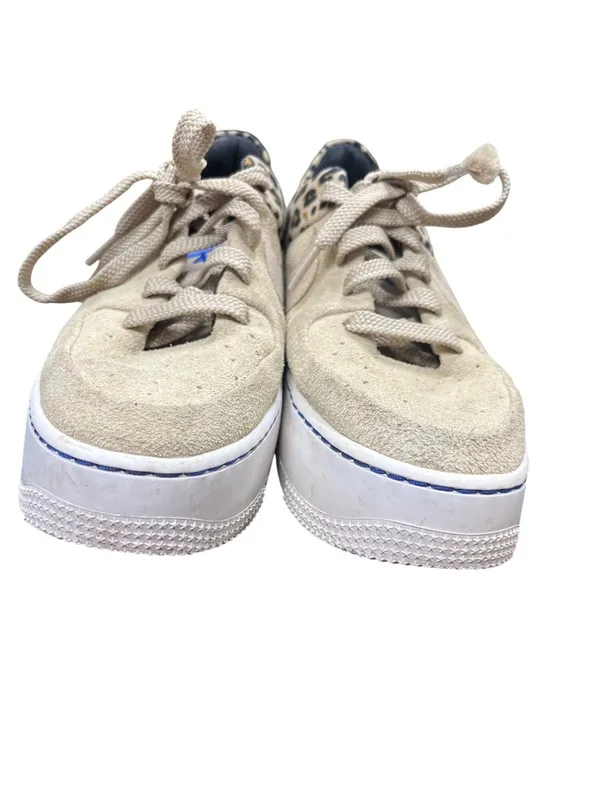 Nike AF1 wms Sage Premium leopard low top tan suede sneakers sz 7.5 SKU 10-521 - Image 12
