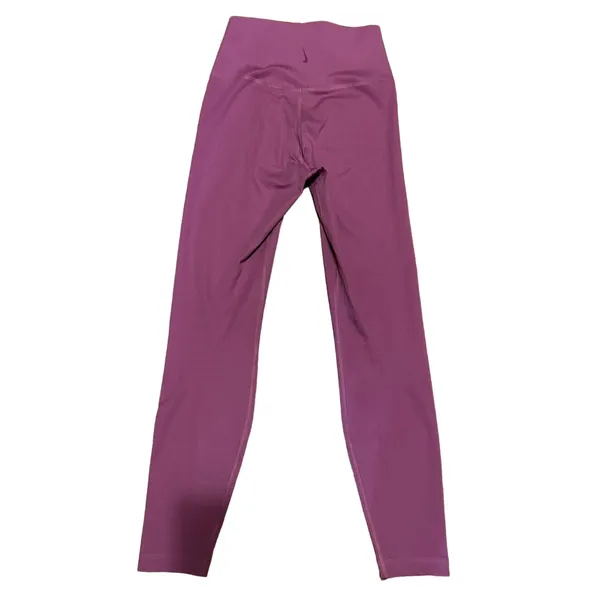 NIKE Women's Dri-FIT Mid-Rise Full Length Leggings Size‎ Small Purple - Image 3