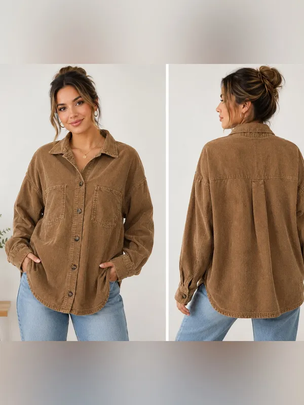 Corduroy Button - Image 2
