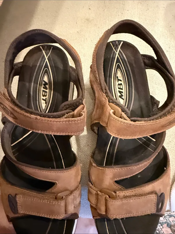 MBT Brown Leather Multi - Image 7