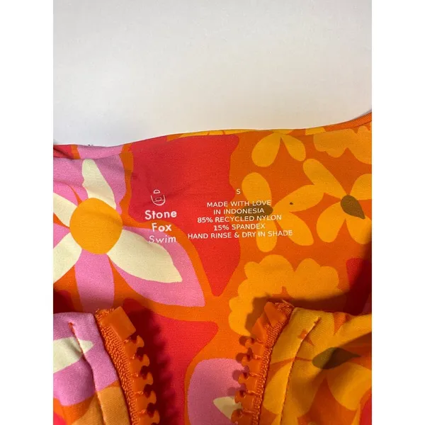 Stone‎ Fox Swim Size S Mase bikini Top Lei Lei Resort Cruise Beach - Image 6