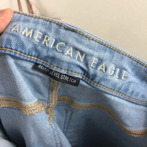 American Eagle Hi-rise jeggings crop distressed - Image 5