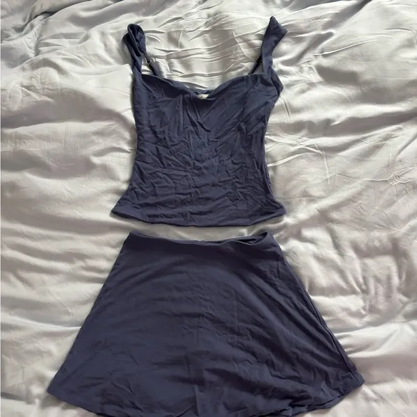 Dark Blue Two-Piece Set - Image 2