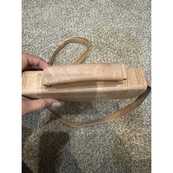 Handmade‎ Purse Bag Leather/Cross Body Shoulder - Image 4
