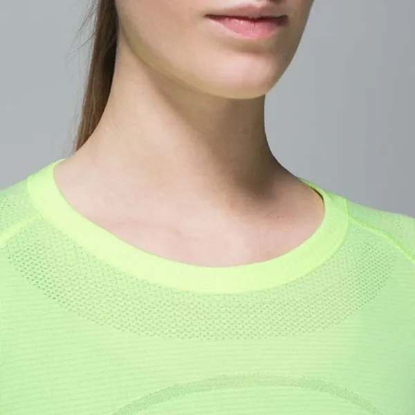 ✨Lululemon Citrus Swiftly Tech Long Sleeve Crew Sz 4 Top✨ - Image 5