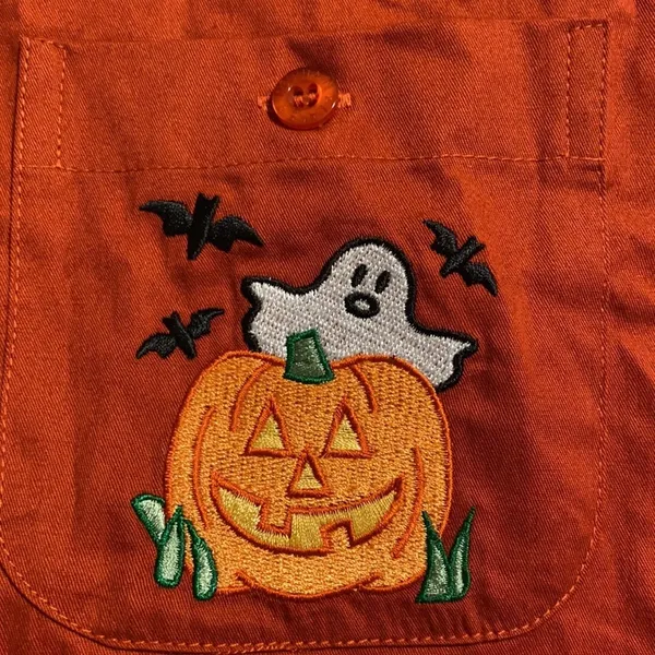 Mountain Lake womens Halloween button front casual - Image 8
