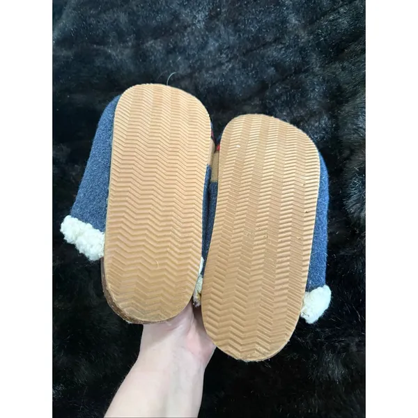 Lands End Labrador Dog Sherpa Lined Felt Clog Cork Slipper Slip-on Shoes 9.5 - Image 8