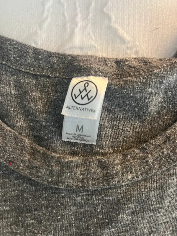 virginia tee Gray Size M - Image 2