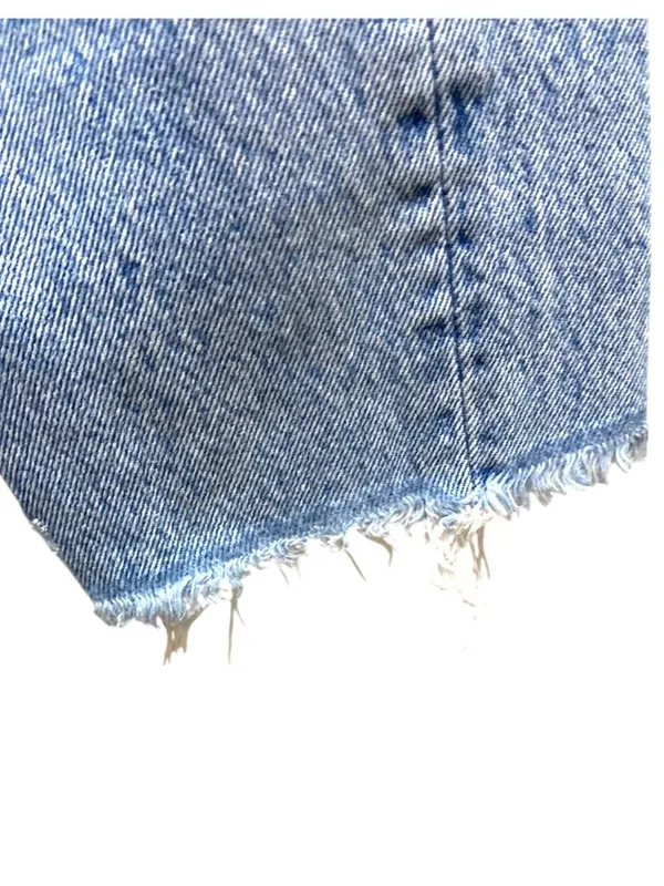 Levi’s Premium Denim Wedgie Jeans Blue Size 26 Straight Leg Minimalist Preppy - Image 13