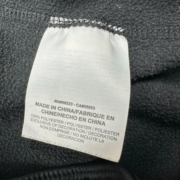 Nike Therma-FIT Women’s Sweatpants Medium Black Fleece Lined Zip Ankle Athletic - Image 5