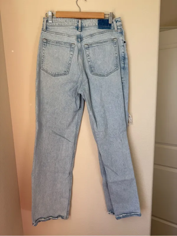 Abercrombie & Fitch The 90’s Relaxed Jean High Rise Size 30 | 10R - Image 2