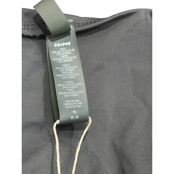 Skims Swim Ruched Mini Skirt - gunmetal Size M NWT ( sold out) - Image 5
