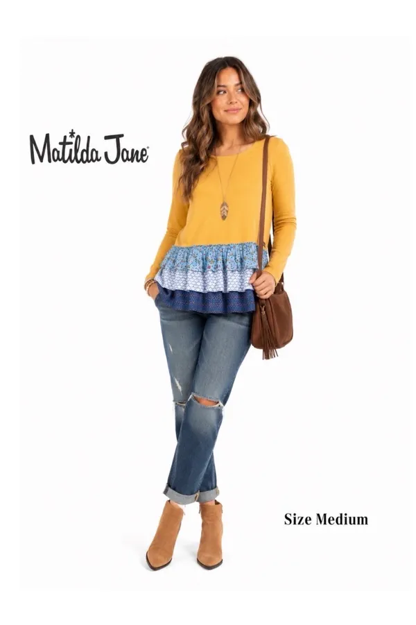 Matilda Jane Tunic Floral Top - Image 3