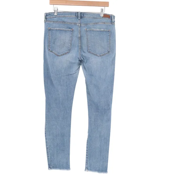 Abercrombie & Fitch Harper Low Rise Super Skinny Jeans Womens 32/14R Blue Denim - Image 7