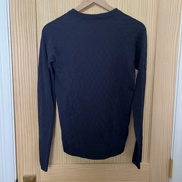 LULULEMON- Rest Less Pullover Midnight Navy Size 6 - Image 4