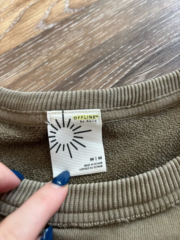 Aerie OFFLINE by Sleeve Long Top - Image 2