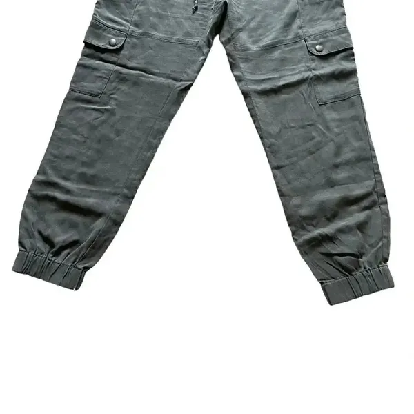 Banana Republic Utility Jogger Green Tencell Womens Pants SZ S - Image 3