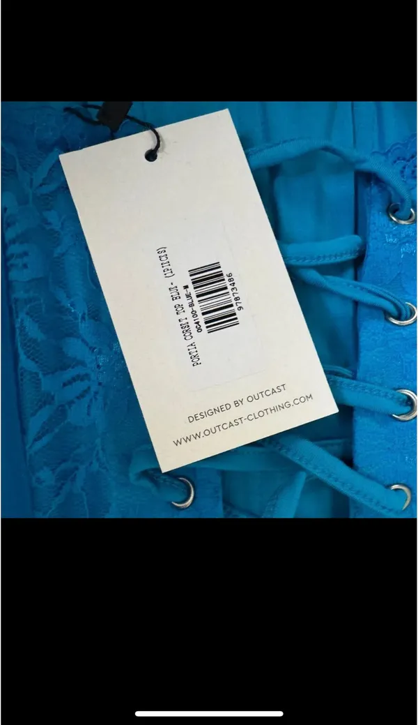 Outcast Portia Corset Top NWT small - Image 5