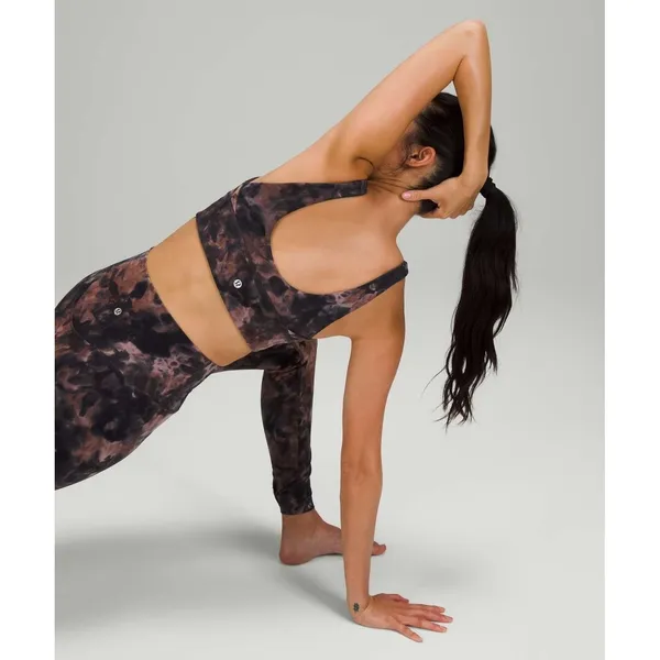 Lululemon Align Reversible Bra *Light Support, A/B Cups Diamond Dye‎ Graphite - Image 2
