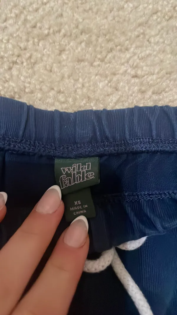 Navy blue target sweatpants - Image 2