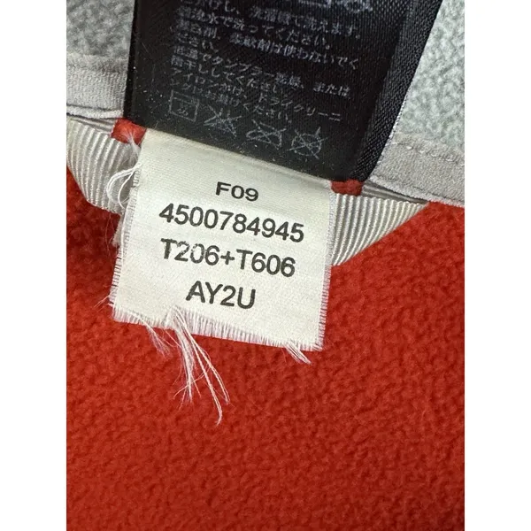 The North Face Khumbu Full Zip Jacket Red‎ Gray Women’s Large Outdoor Hiking - Image 11