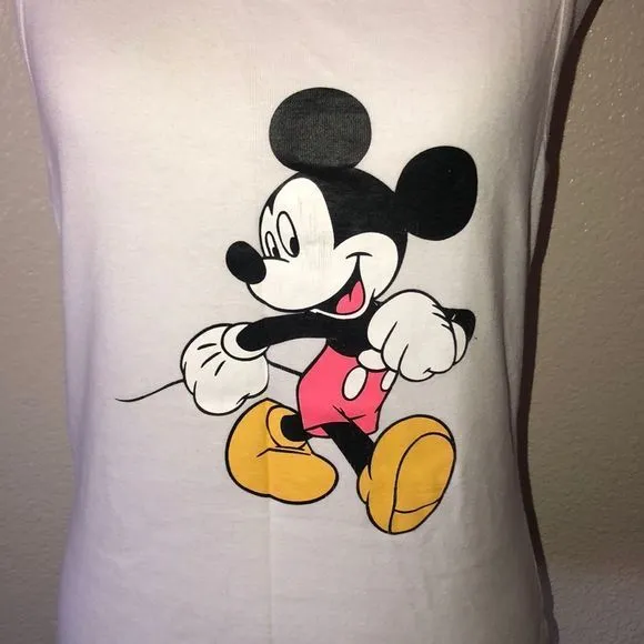 5/$30 🎈 Disney medium Mickey‎ Mouse tank top - Image 2