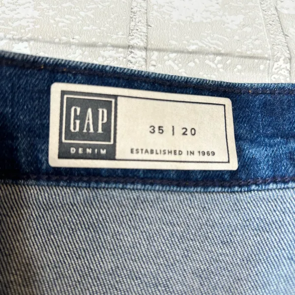 GAP Blue Denim Mini Skirt size 20 - Image 4