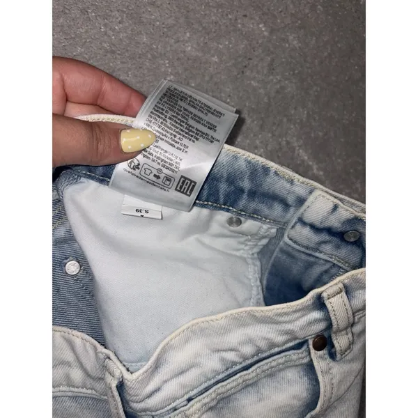 Wrangler Festival Short Denim Light Blue Shorts Women's 28 Casual Pockets - Image 4