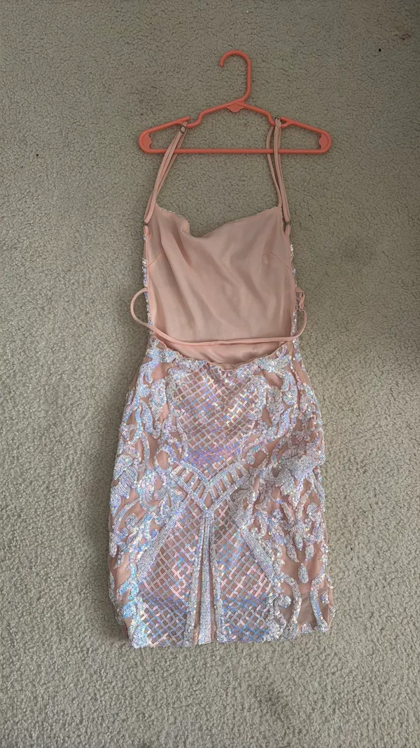 Sequin Lucy in the Sky Iridescent Dress Bodycon - Image 5