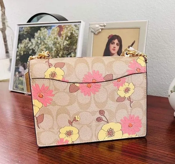 coach Mini Klare Crossbody In Signature Canvas With Floral Cluster Print ch255 - Image 2