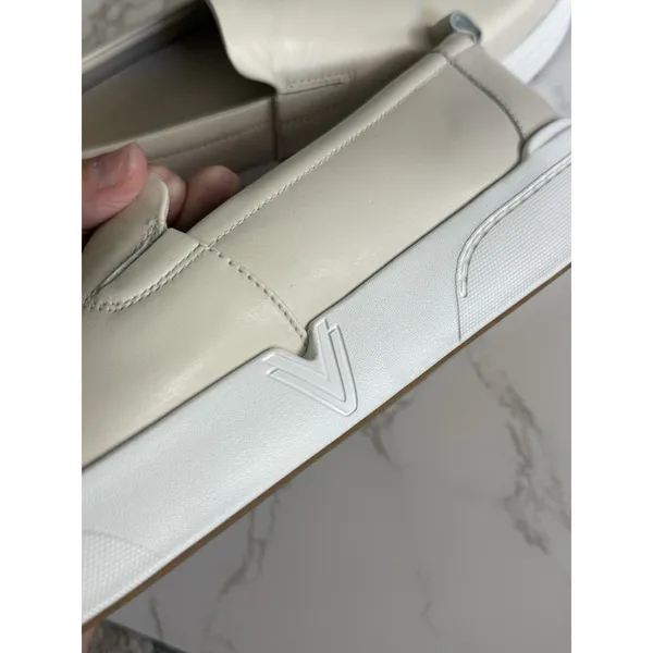 Vionic Carson Slip On Sneaker Womens 11 NWOT Cream Beige Leather Comfort Shoe - Image 8