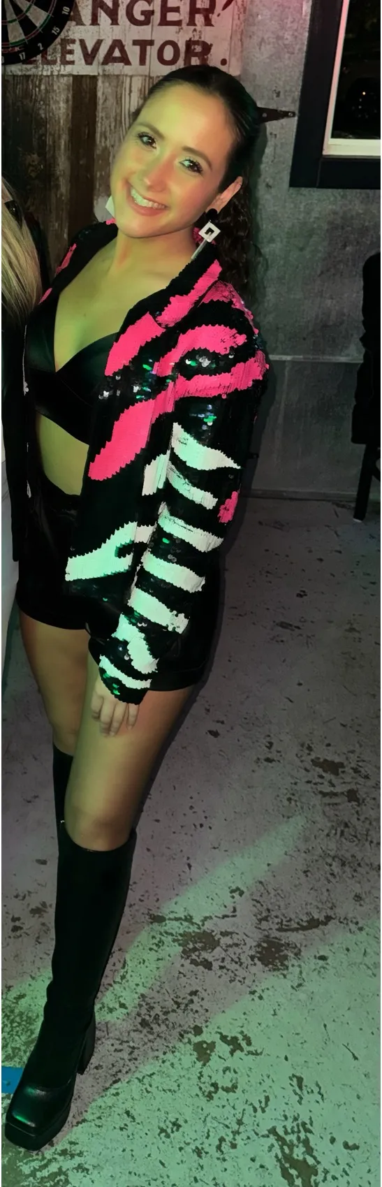 Nasty Gal Sequin Jacket - Image 2