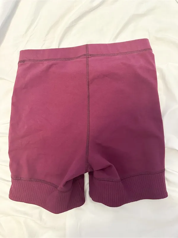 FP Movement Victory Biker Shorts in Mulberry (Size: Medium) - Image 3