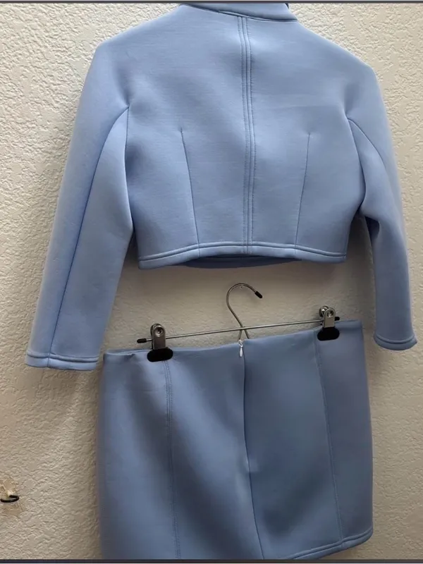 Fifth element cosplay costume Blue Size L - Image 3