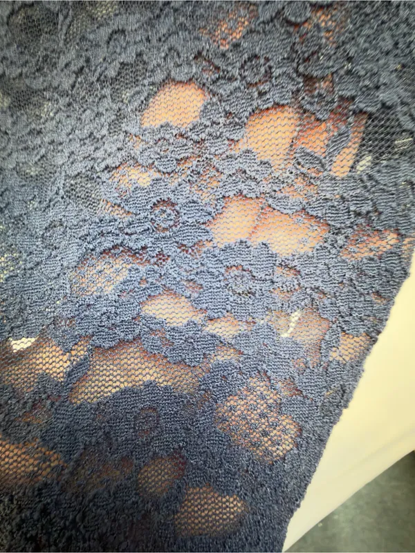 Aerie Lace Vintage T-Shirt Navy size Medium NWT - Image 9