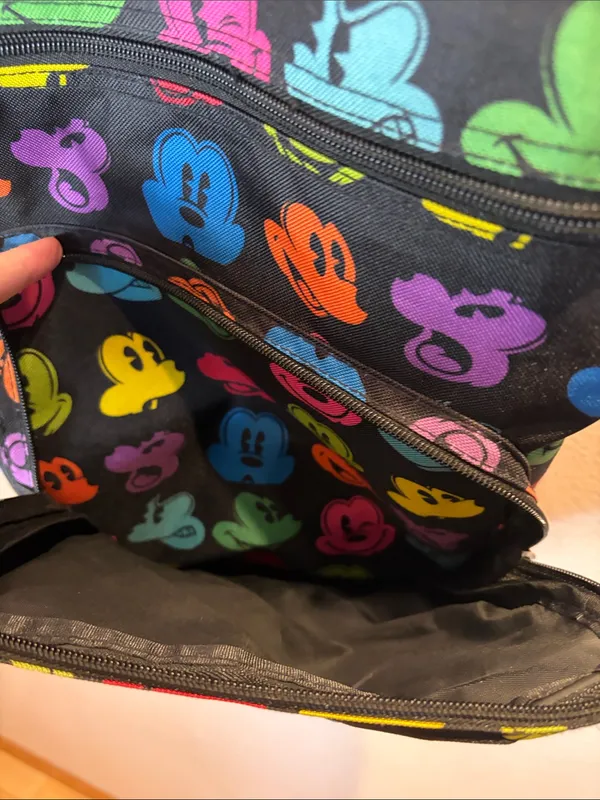 New Disney Parks Disneyland Rainbow Mickey Faces Backpack Adult Large NWOT - Image 9