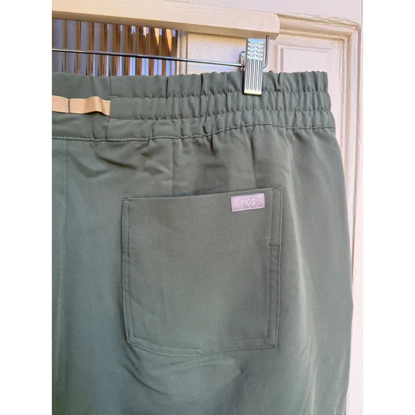 FIGS Women Relaxed Uman Jogger Scrub Pants Olive Green High Waisted Size XXL NWT - Image 6