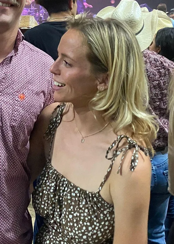 Romper In Khaki And White Polka Dot - Image 2
