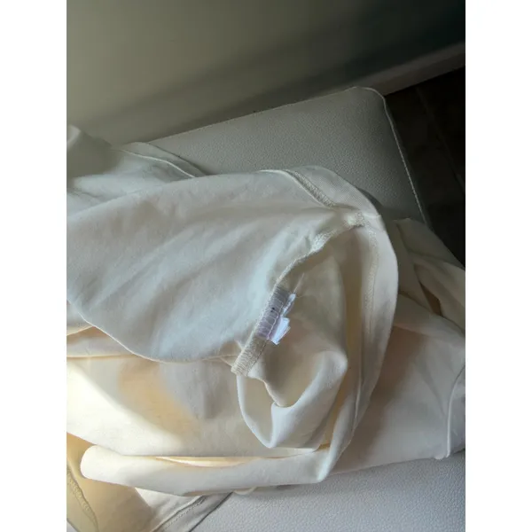 Talbots Petite Turtleneck Tee Small Petite Ivory White Cotton Stretch Long - Image 7