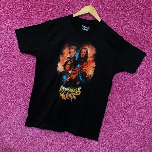 Motionless in White Watercolor Portrait T-shirt size extra large - Image 3
