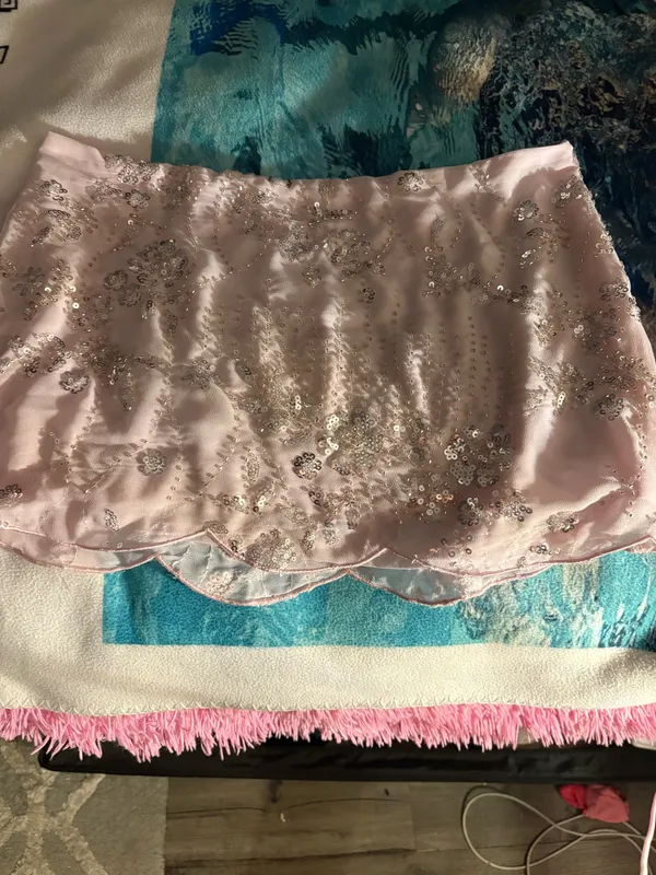 Edikted Glitter Skirt - Image 2