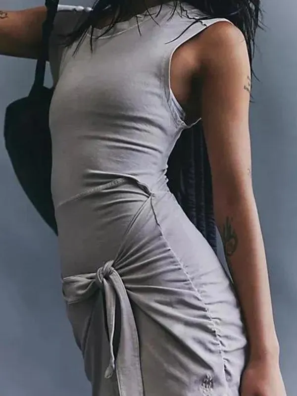 Free People Hot Shot Sarong Romper XS Tofu - Image 2