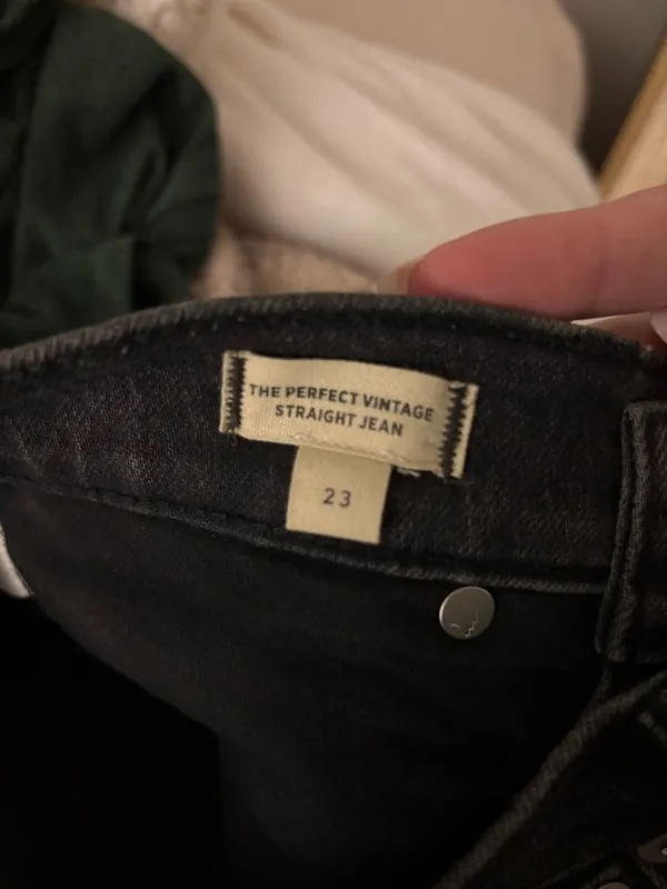 Perfect Vintage Straight Madewell Jeans - Image 4