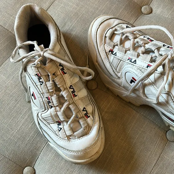 Fila Womens D Formation 5CM00514-125 Chunky Classic Sneakers Size 8.5 - Image 4