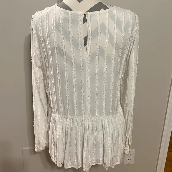 LOFT Peplum Blouse - Image 4