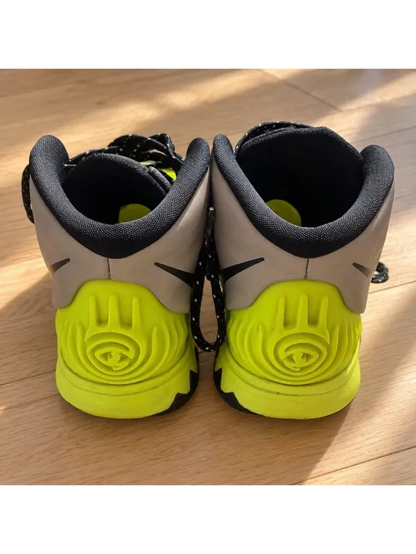 Nike Kyrie 6 Cross GS Volt Black Basketball Shoes 5.5Y Women's 7 - Image 2