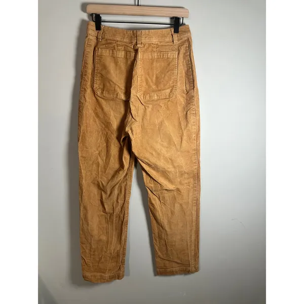 United‎ By Blue Organic Corduroy Wide Leg Pant Tan High Rise Gorpcore Size 28 - Image 6